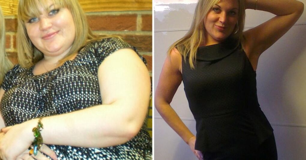 fotod enne ja pärast laisa dieedi
