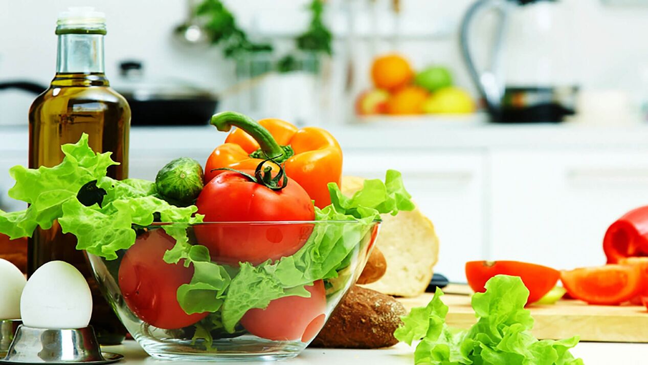 2. tüüpi diabeedi korral peaks toit sisaldama palju köögivilju