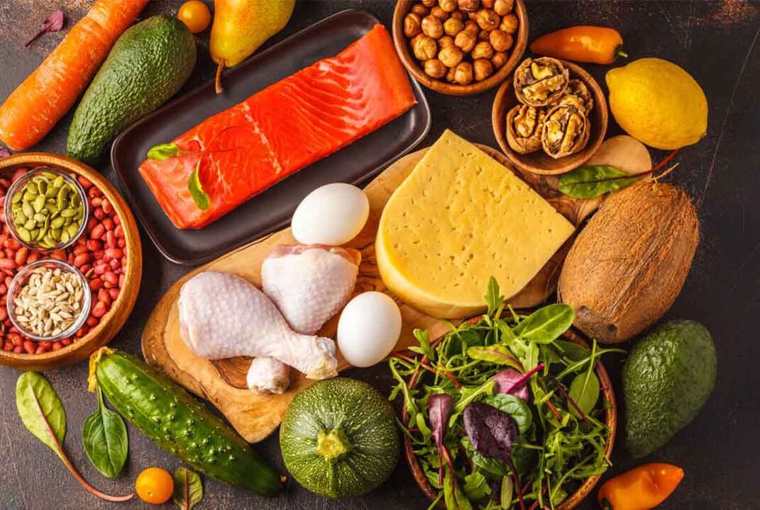 Keto dieedi omadused